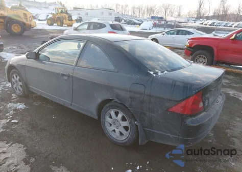 2003 Honda Civic Ex из США, поврежденный, VIN 1HGEM22923L034849